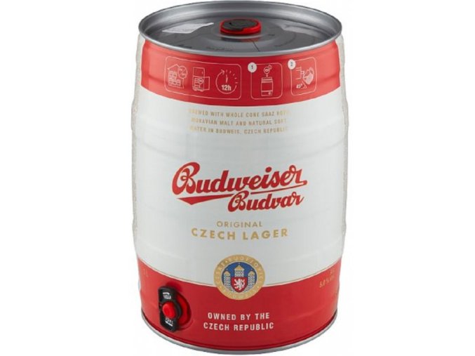 budejovicky budvar original soudek 5l