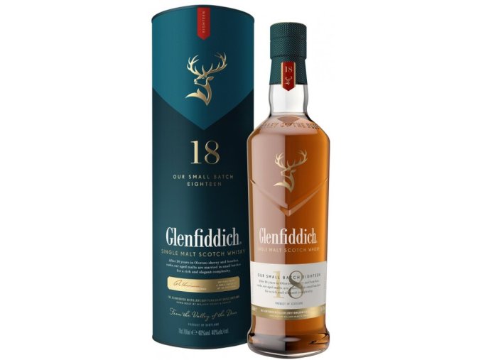 glenfiddich 18yo 40 0 7l