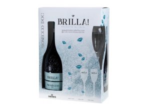 46304 3 brilla prosecco spumante extra dry 2 sklenice gift box 0 75l 11zon