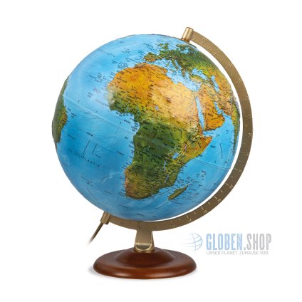 reliefglobus r4 gold unbeleuchtet