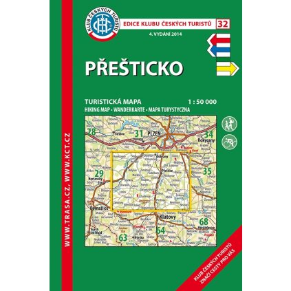 6783 kct 32 presticko turisticka mapa 1 50t