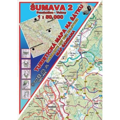 7116 sumava 2 prachatice volary mapa na satku