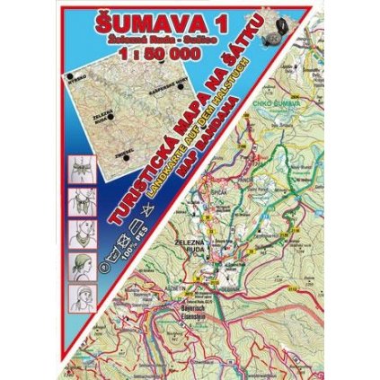 7140 sumava 1 zelezna ruda susice mapa na satku