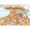 Evropa - nástěnná obecně zeměpisná mapa (ČESKY) 140 x 98 cm (Provedení stříbrný, Varianta magnetická mapa)