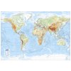 Svět - nástěnná zeměpisná mapa 196x138 cm (ČESKY)