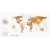 68travel world wooden map details XL TRAVELER scaled