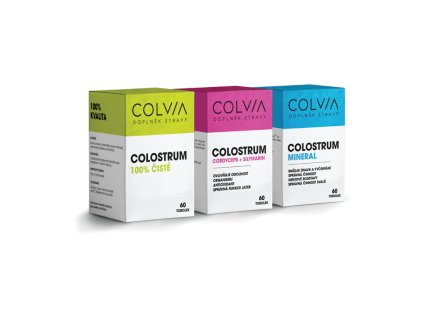 Balíček mužům pro zdraví a sílu..3x COLOSTRUM