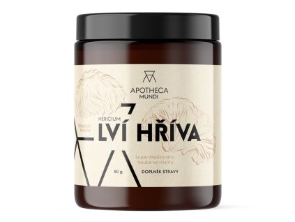 Apotheca Mundi Lví hříva prášek 50 g
