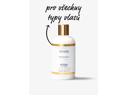 VENIRA přírodní šampon pro všechny typy vlasů - 300 ml