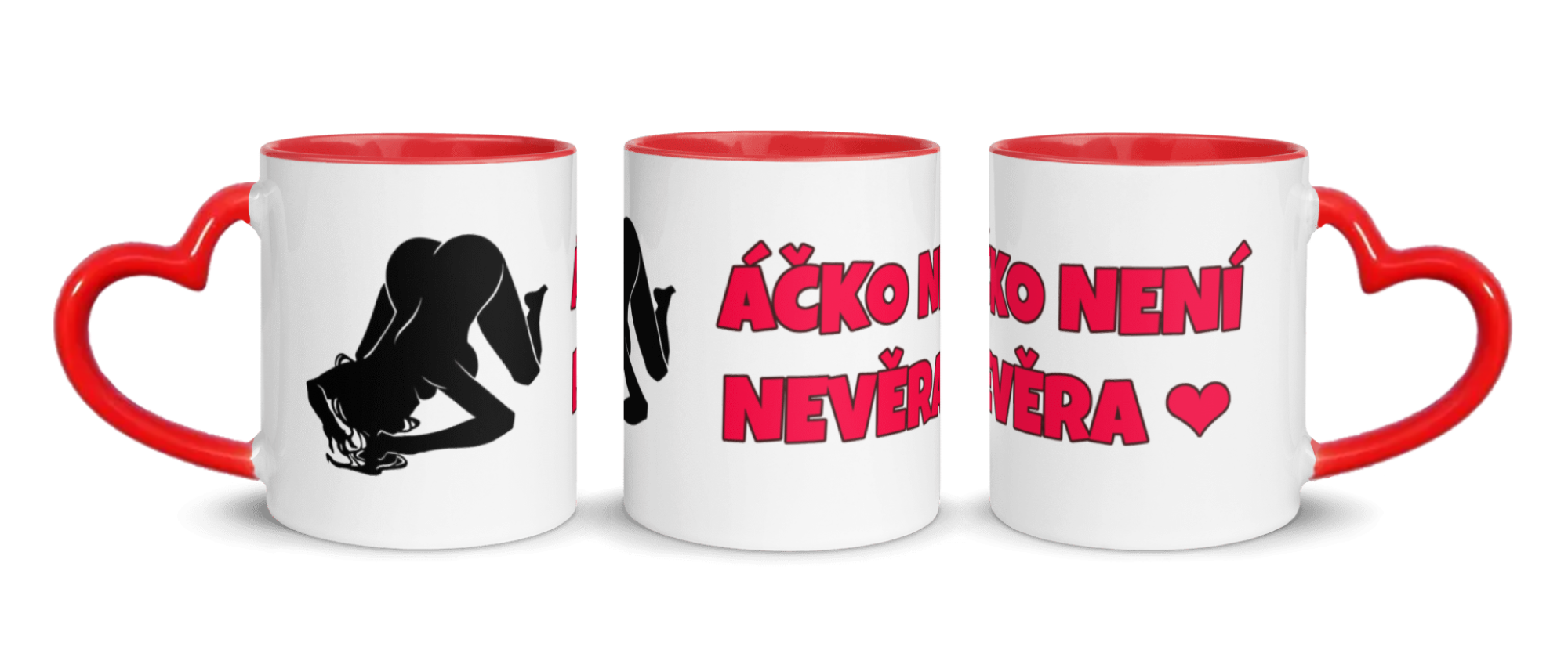 Keramický hrnek Áčko není nevěra