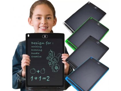 Tablet na písanie a kreslenie pre deti 8.5 inch LCD Writing Tablet Handwriting Pad Digital Drawing Board Graphics Paperless Notepad Support Screen Clear Function 8,5 palcový LCD písací tablet, rukopisná doska, digitálna kresliaca doska, grafika, bezpapierový zápisník, podpora obrazovky, vymazanie funkcie