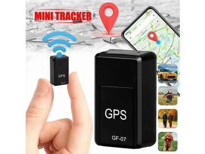 GPS mini magnetický lokátor s funkciou odposluchu Mini GF-07 GPS Long Standby Magnetic With SOS Tracking Device Locator For Vehicle Car Person Pet Location Tracker System pohotovostným režimom a vyhľadávacím zariadením SOS pre vyhľadávač vozidiel