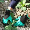 Záhradné rukavice s pazúrmi Garden Genie Gloves With 4 Claws Unisex Cut Resistant Nitrile No Worn Out Fingertips Unisex Claws Left Hand Claws Záhradné džínové rukavice so 4 pazúrmi Unisex rezané odolné nitrily bez opotrebovaných prstov Unisex pazúry
