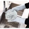 Silikónová rukavice na umývanie povrchov Single Silicone Dish Scrubber Glove Food Dog Brush Car Washing Gloves Cleaning Washer Dishwashing Gloves Kitchen Accessories Jediné silikónové umývacie rukavice rukavice pre psy, kefy na umývanie auta, umývacie rukavice, čistenie, umývačky riadu, rukavice na umývanie riadu, kuchynské doplnky