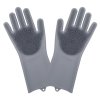 Silikónová rukavice na umývanie povrchov Single Silicone Dish Scrubber Glove Food Dog Brush Car Washing Gloves Cleaning Washer Dishwashing Gloves Kitchen Accessories Jediné silikónové umývacie rukavice rukavice pre psy, kefy na umývanie auta, umývacie rukavice, čistenie, umývačky riadu, rukavice na umývanie riadu, kuchynské doplnky