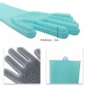 Silikónová rukavice na umývanie povrchov Single Silicone Dish Scrubber Glove Food Dog Brush Car Washing Gloves Cleaning Washer Dishwashing Gloves Kitchen Accessories Jediné silikónové umývacie rukavice rukavice pre psy, kefy na umývanie auta, umývacie rukavice, čistenie, umývačky riadu, rukavice na umývanie riadu, kuchynské doplnky
