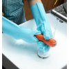 Silikónová rukavice na umývanie povrchov Single Silicone Dish Scrubber Glove Food Dog Brush Car Washing Gloves Cleaning Washer Dishwashing Gloves Kitchen Accessories Jediné silikónové umývacie rukavice rukavice pre psy, kefy na umývanie auta, umývacie rukavice, čistenie, umývačky riadu, rukavice na umývanie riadu, kuchynské doplnky