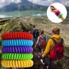 Repelentný náramok proti hmyzu až na 7 dní Mosquito Repellent Bracelet Stretchable Elastic Coil Spiral Wrist Band Telephone Chains Anti-mosquito Bangle Hair Ring Headress Náramok odpudzujúci moskytiéru elastická špirála špirála zápästie telefón telefónne retiazky proti komárom náramok na vlasy krúžok na vlasy