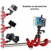 Flexibilný selfie stojan pre smartfóny s ovládačom Flexible Octopus Tripod Phone Holder Universal Stand Bracket For Cell Phone Car Camera Selfie Monopod with Bluetooth Remote Shutter Flexibilný držiak statívu na statív s univerzálnym držiakom na mobilný telefón do auta s fotoaparátom Selfie Monopod s diaľkovým ovládaním Bluetooth