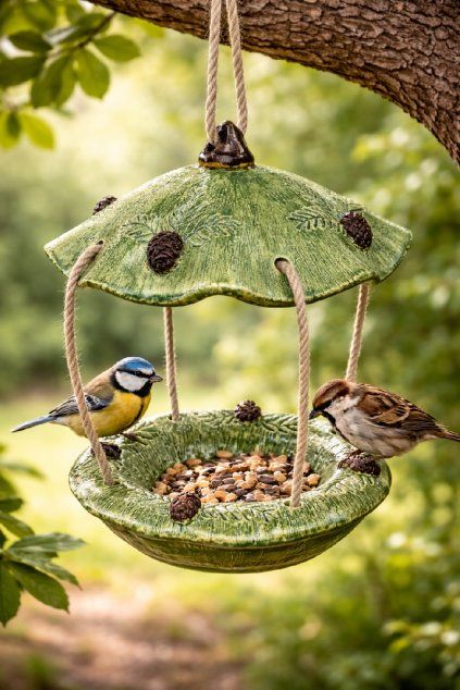 krmítko s šiškami 1