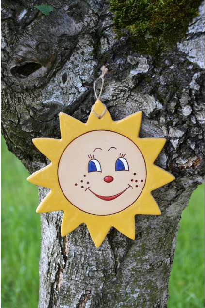 Sluníčka (Velikost průměr 10 cm, Vzor S květinkou)