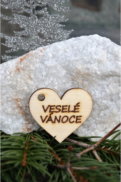 9327 srdce vesele vanoce