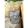 Keramická sova - ruční práce