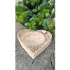 Keramické srdce na svíčku - ruční výroba