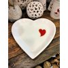 Misky ve tvaru srdce (Velikost větší, Vzor s opilým srdíčkem)