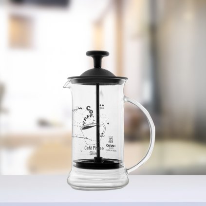 French Press - Hario Café Press Slim - Černý