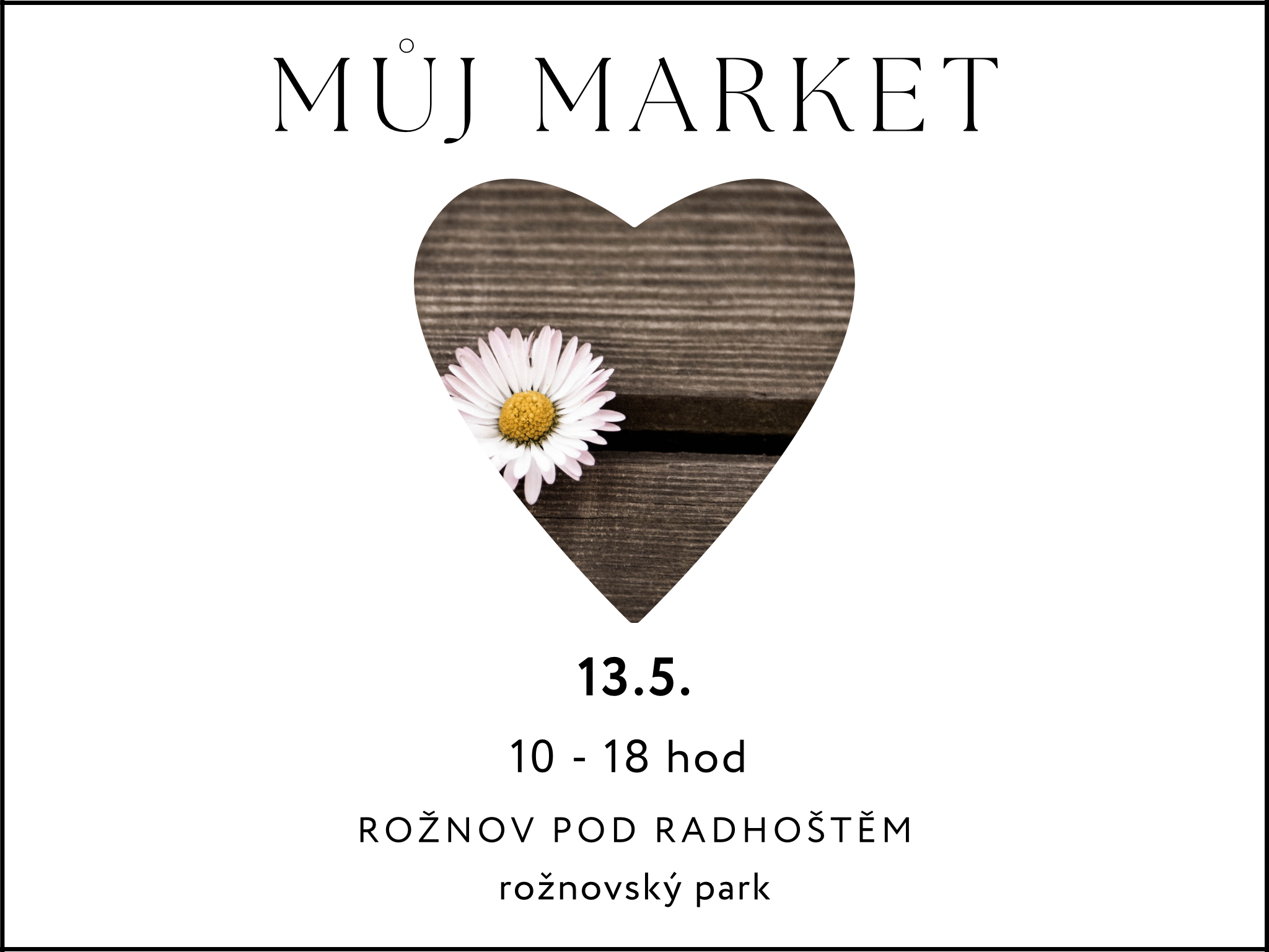 Potkáme se? Zvu vás na jarní market v Rožnově pod Radhoštěm