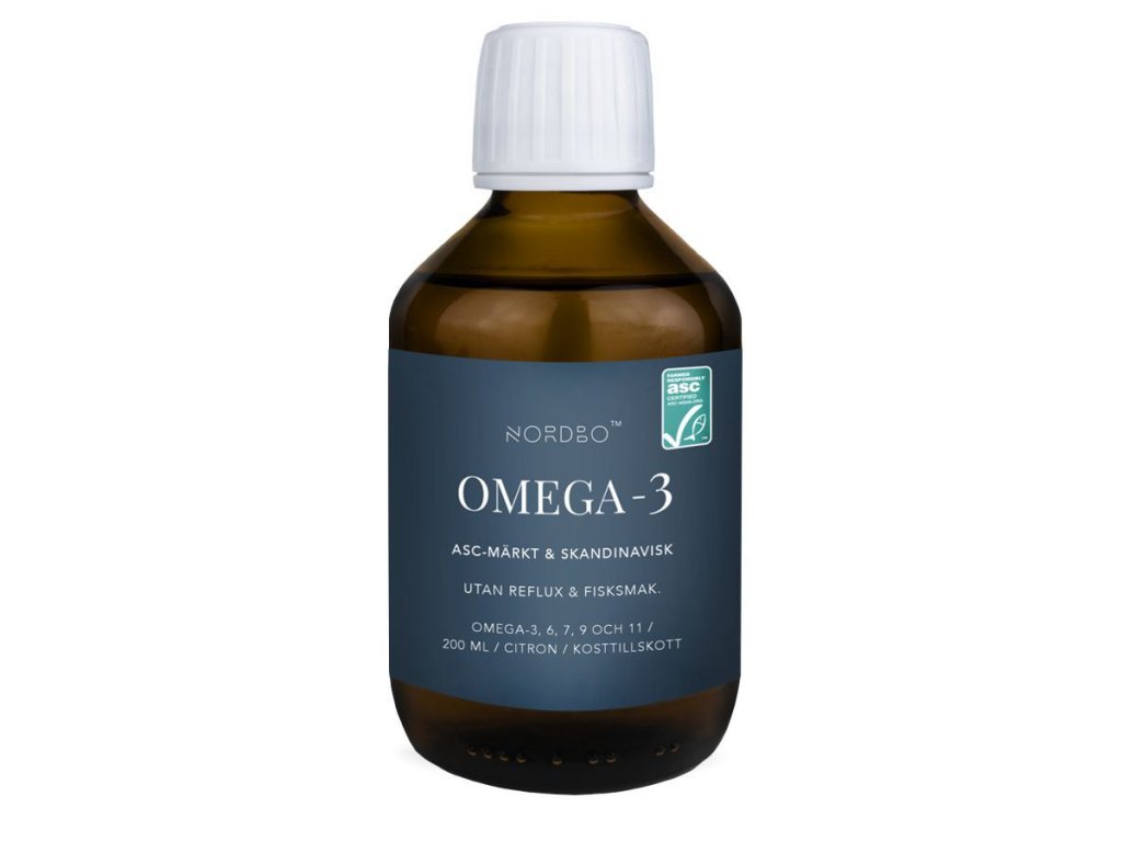 Scandinavian Omega-3 Trout Oil 200 ml NORDBO