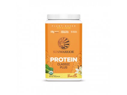11907 protein plus bio vanilkovy 750 g sunwarrior