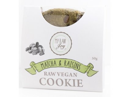 12021 cookie superfood bio matcha rozinky my raw joy