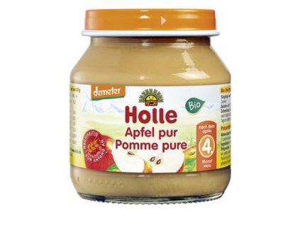 6 x Holle Bio Pyré Jablko, 125g