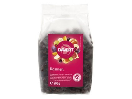 6 x Davert Bio Rozinky, 200g