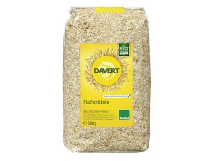 8 x Davert Bio Ovesný šrot, 500g