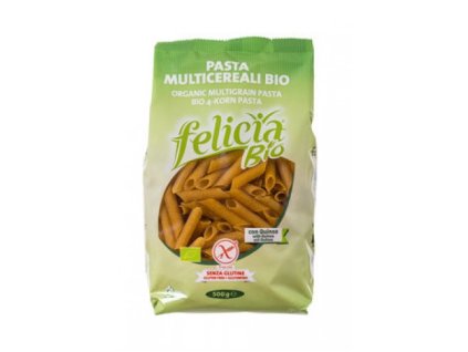 12 x Felicia Bio Penne celozrnné bez lepku, 500g