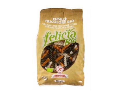 12 x Felicia Bio Vřetena rýžová celozrnná barevná, 500g