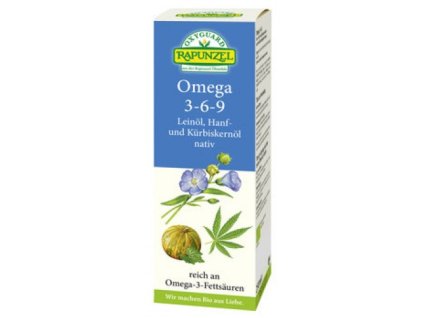 4 x Rapunzel Bio Olej Omega 3-6-9, 250ml