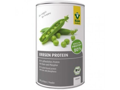 4 x Raab Bio Hrachový protein v prášku, 300g