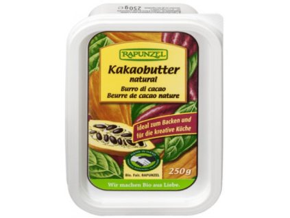8 x Rapunzel Bio Kakaové máslo, 250g