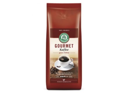 4 x Lebensbaum Bio Gourmet Káva klasik celá zrna, 1kg