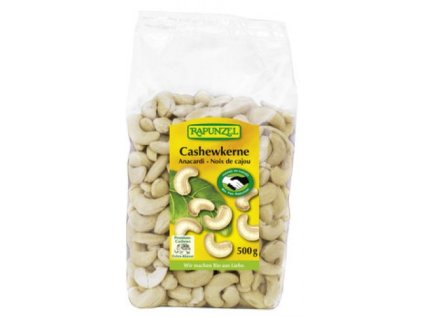 6 x Rapunzel Bio Kešu jádra celá, 500g