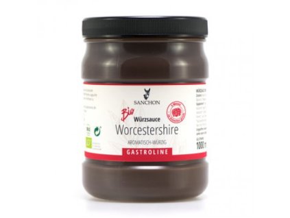 6 x Sanchon Bio Worcesterová omáčka, 1000ml
