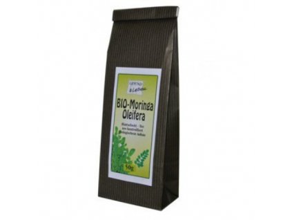 12 x Gesund&Leben Bio Čaj z listů Moringa, 50g