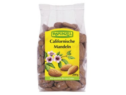12 x Rapunzel Bio Mandle kalifornské, 200g