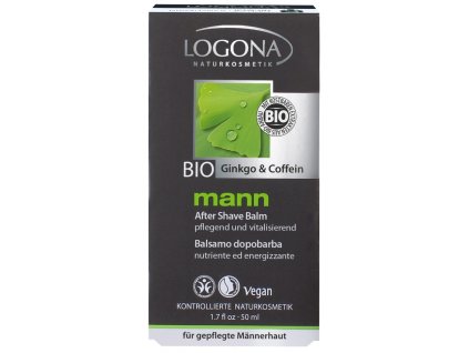 16722 logona mann bio balzam po holeni ginko kofein 50ml