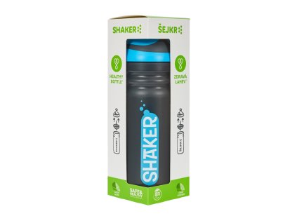 zdrava lahev shaker modry 0 7l