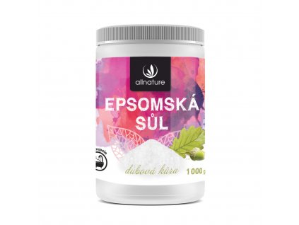 allnature epsomska sul dubova kura 1000 g